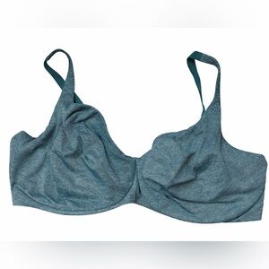 Cacique Full Coverage Underwire Bra Teal 44F